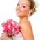 Bride with bouquet